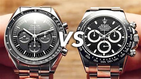 omega speedmaster co axial vs rolex daytona|rolex daytona vs omega.